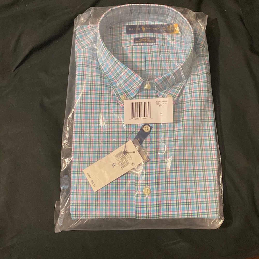 New Ralph Lauren Polo Button Down Shirt